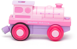 Bigjigs Powerful Pink Loco (Battery Operated) (6)