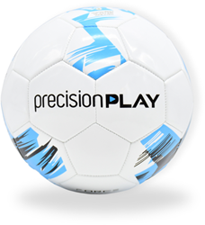 PrecisionPLAY football Force white blue black size 3 durable park