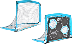 PrecisionPLAY football goal pop-up 2in1 with target net 4x3 ft portable