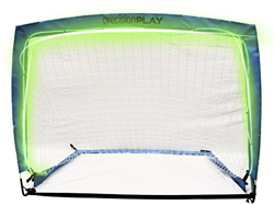 PrecisionPLAY Football Goal Light Up Pop-up 122x92x92cm LED Strip
