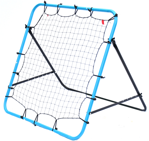 PrecisionPLAY rebounder football trainer adjustable 100x100cm sports net
