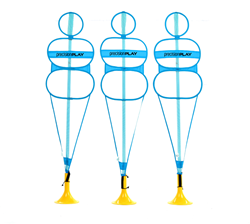 PrecisionPLAY football training mannequins set of 3 - Pop Up 170 cm