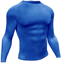 Precision baselayer thermal shirt junior sportswear blue M unisex