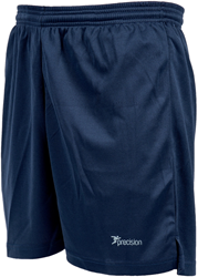 Precision football shorts Madrid adults navy sports shorts polyester S