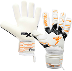 Precision goalkeeper gloves Fusion X Negative Replica - size 9 - football