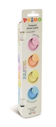 Primo poster paint pastel set - 6 colours in pot 25 ml