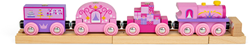 BigJigs wooden princess train toy railway set for children
