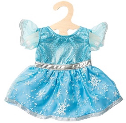 Heless doll dress princess blue 28-35cm baby doll clothing