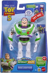 Mattel action figure Toy Story 5 Buzz Lightyear interactive 17.8 cm