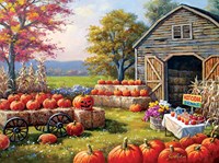 SunsOut puzzle Pumpkins for Sale - 1000 pieces autumn jigsaw