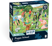 House of Puzzles jigsaw puzzle Puppy School 500 pieces animals