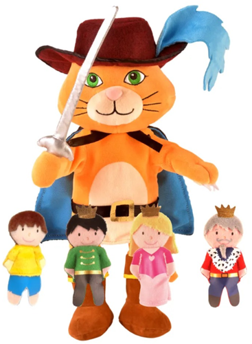 Fiesta Crafts Puss In Boots Set Hand Puppet