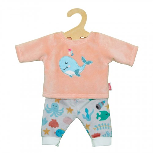Pajamas whale Bobby (2-piece/35-45cm)