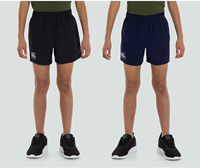 Canterbury sports shorts junior navy 8 years - breathable and comfortable