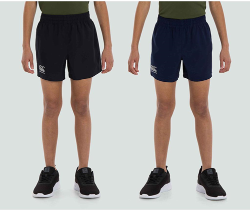 Canterbury sports shorts junior navy 8 years - breathable and comfortable