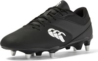 Canterbury rugby boots Phoenix Raze SG black white grass adults-3