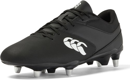 Canterbury rugby boots Phoenix Raze SG black-white size 44 extra traction-3