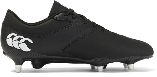 Canterbury rugby boots Phoenix Raze SG black white grass adults-2