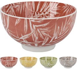 Excellent Houseware bowl porcelain 16cm grey – stylish table bowl