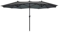 Parasol Marbella 450x270cm antraciet