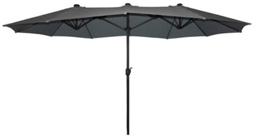 Parasol Marbella 450x270cm antraciet