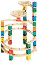 Hape Quadrilla wooden marble run The Cyclone - 198 pieces - educational toy-2