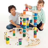 Hape Quadrilla wooden marble run The Cyclone - 198 pieces - educational toy