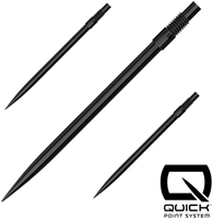 Harrows dart points Quickpoints black 35mm - set of 3 for darts