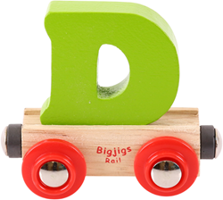 Bigjigs Letter Train D