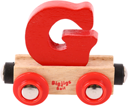 Bigjigs letter train G