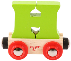 Bigjigs letter train H