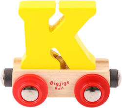 Bigjigs letter train K