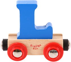 Bigjigs letter train L