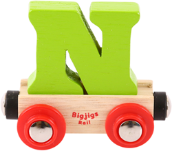 Bigjigs letter train N
