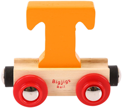 Bigjigs letter train T