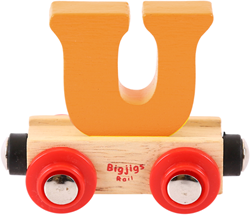 Bigjigs letter train U