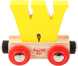 Bigjigs letter train W
