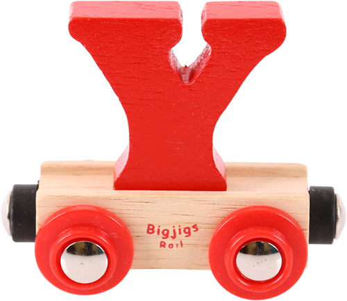 Bigjigs letter train Y