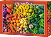 Castorland puzzle Rainbow of Vitamins - colorful jigsaw 1500 pieces-2