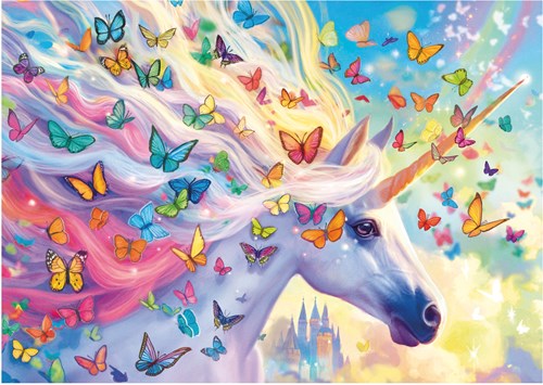 Educa puzzle Rainbow Unicorn - 500 pieces cardboard kids jigsaw