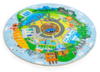 Bigjigs Recycling Circular Floor Puzzle-3