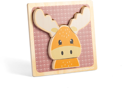 BigJigs wooden reindeer puzzle - educational toy for children