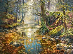 Castorland puzzle autumn forest jigsaw - 2000 pieces landscape