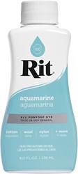 Rit fabric dye aquamarine - universal liquid dye 236ml