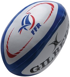 Gilbert Rugby Ball Sponge France - 15 cm