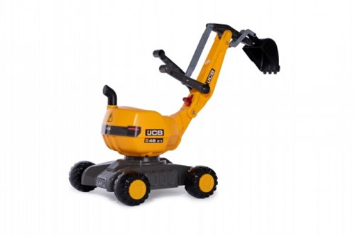 Rolly Toys digger JCB yellow - toy excavator 102 cm for kids-2