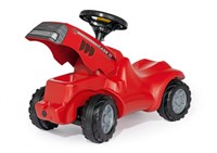 Rolly Toys ride-on tractor Case IH red with horn and storage compartment-2