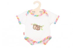 Poppen Romper Luiaard, 35-45 cm