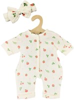 Heless doll romper organic cotton fruit print 28-35 cm toy-3