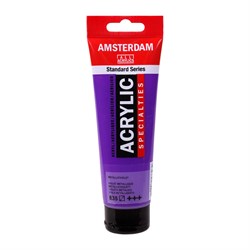 Royal Talens acrylic paint 120ml metallic violet - Amsterdam Specialties
